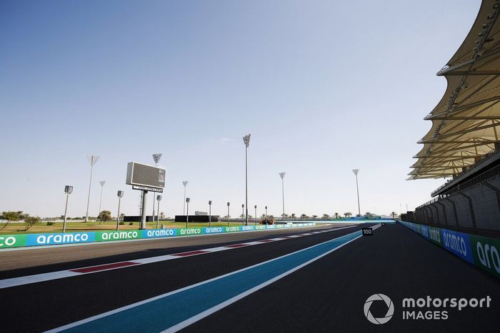 Detalle del circuito de Abu Dhabi