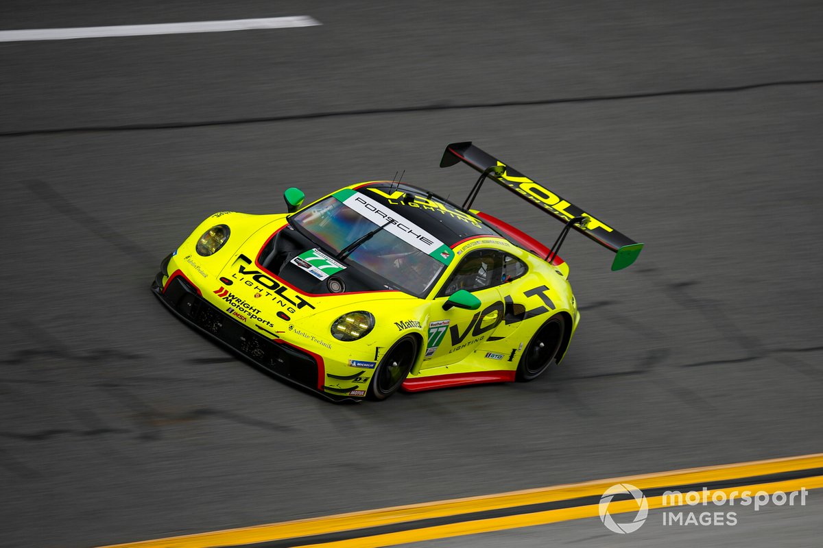 #77 Wright Motorsports Porsche 911 GT3 R 992: Alan Brynjolfsson, Trent Hindman, Maxwell Root, Kevin Estre