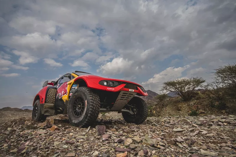 #201 Bahrain Raid Xtreme Prodrive: Sebastien Loeb, Fabian Lurquin