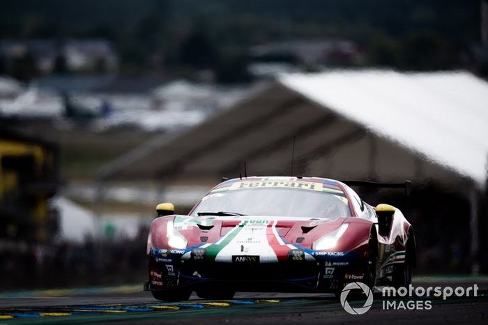 #71 AF Corse, Ferrari 488 GTE: Sam Bird, Davide Rigon, Miguel Molina 