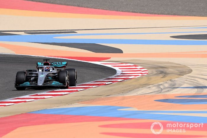 George Russell, Mercedes W13

