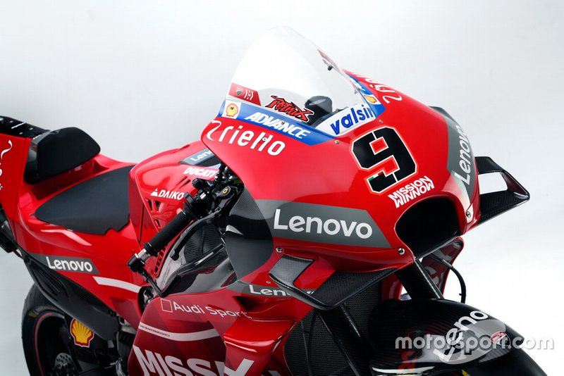 De nieuwe Ducati-livery voor 2019