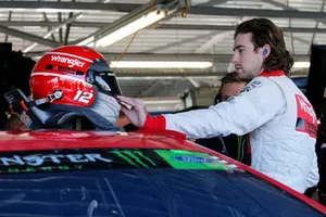 Ryan Blaney, Team Penske, Ford Fusion Menards/Wrangler Riggs Workwear