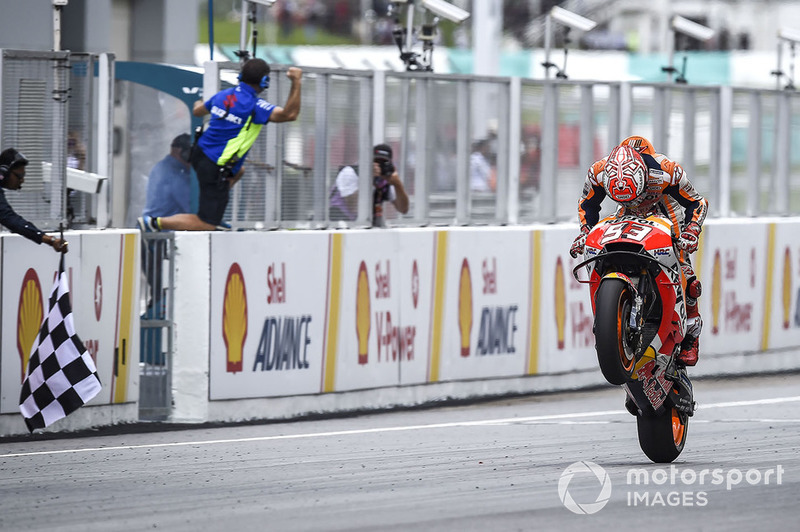 Marc Marquez, Repsol Honda Team, gana