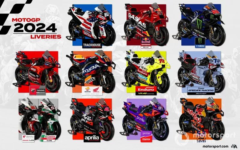 Moto GP Liveries 2024