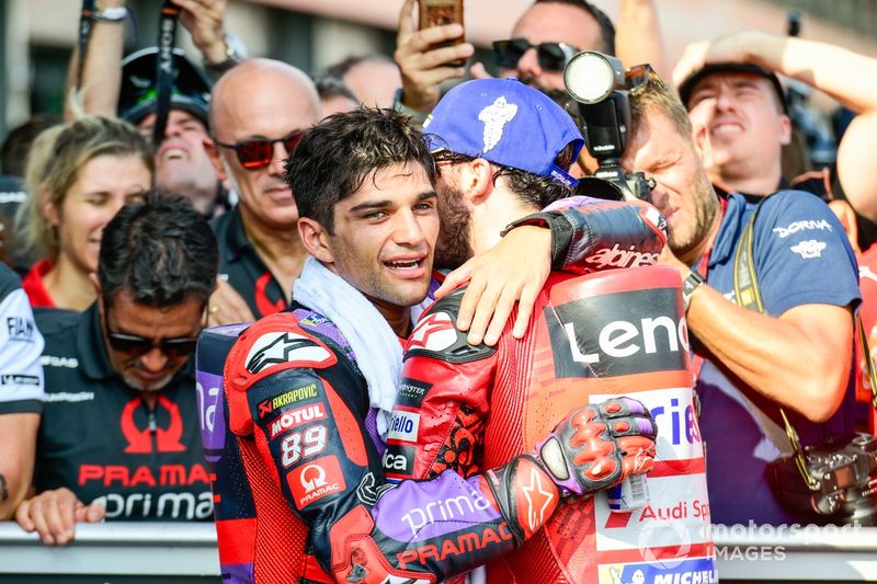 Jorge Martin, Pramac Racing, Francesco Bagnaia, Ducati Team
