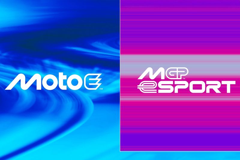 Logos eSport MotoE et MotoGP