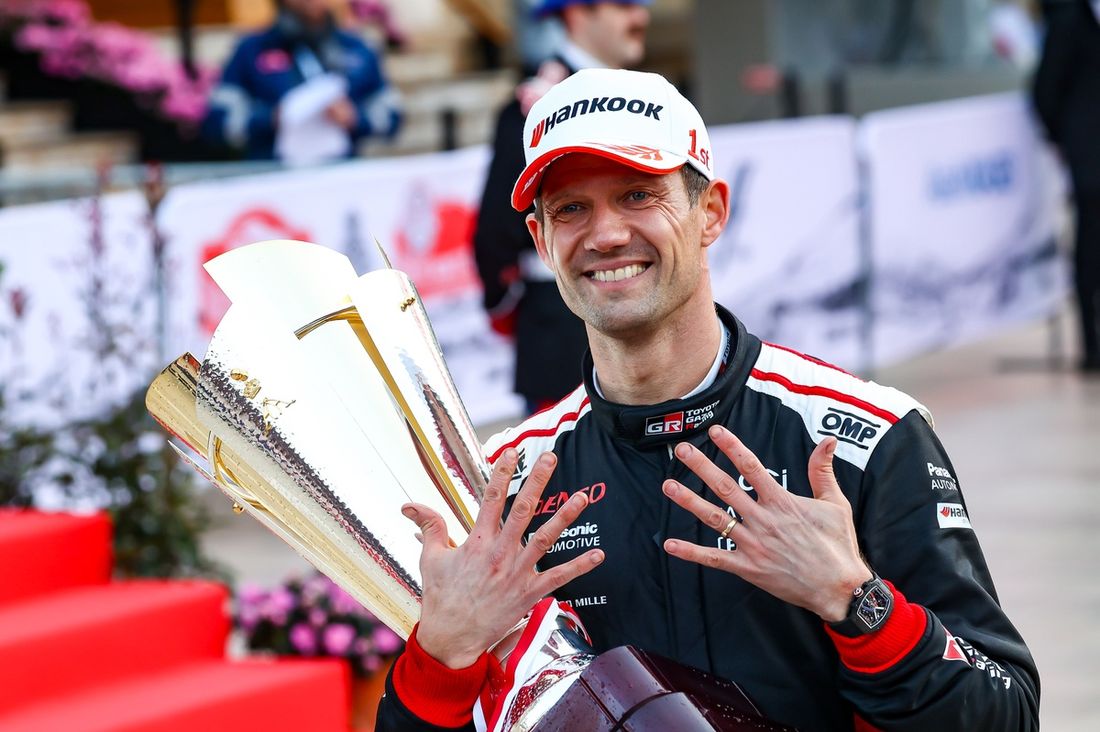 Ganador Sébastien Ogier, Toyota Gazoo Racing WRT