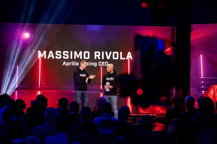 Massimo Rivola, directeur général d'Aprilia Racing