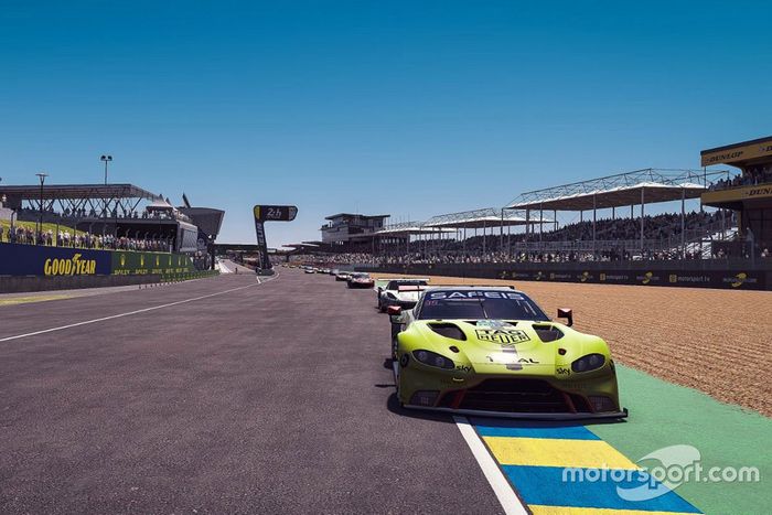 #95 Aston Martin Racing Aston Martin Vantage GTE: Nicki Thiim, Richard Westbrook, Lasse Sorensen, Manuel Biancolilla