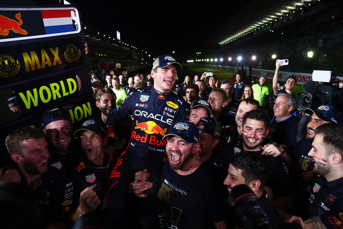 World Champion Max Verstappen, Red Bull Racing