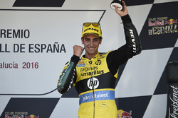 Podium: tercero, Alex Rins, Paginas Amarillas HP 40