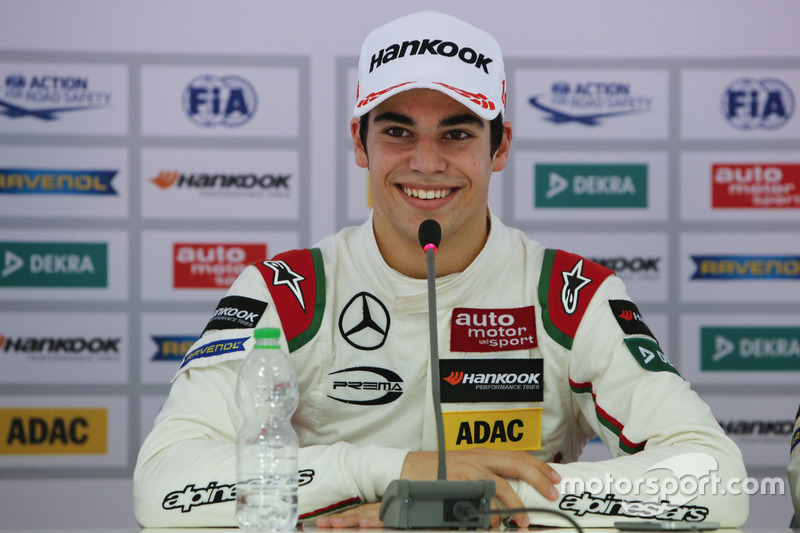 Press Conference: Lance Stroll, Prema Powerteam Dallara F312  Mercedes-Benz