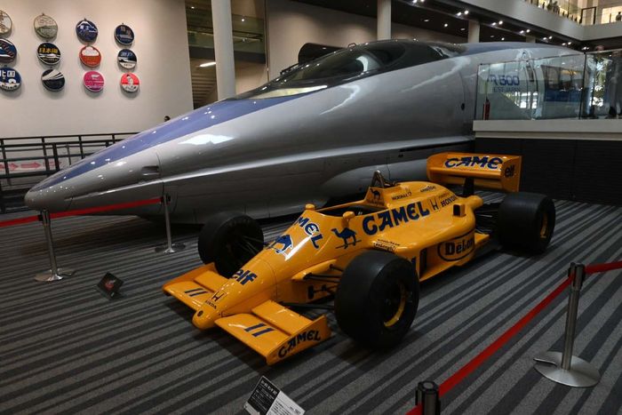 ロータスホンダ99T、新幹線500系｜京都鉄道博物館