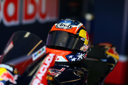 Le casque de Nicky Hayden, Honda World Superbike Team