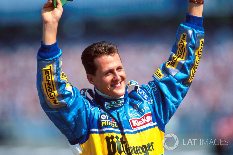 Racewinnaar Michael Schumacher, Benetton