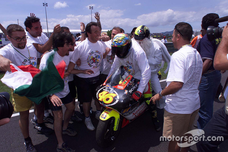 250er-Weltmeister 1999: Valentino Rossi, Aprilia