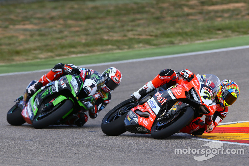 Chaz Davies, Ducati Team, Jonathan Rea, Kawasaki Racing
