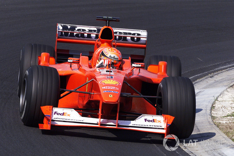 Michael Schumacher, lors du GP de Hongrie