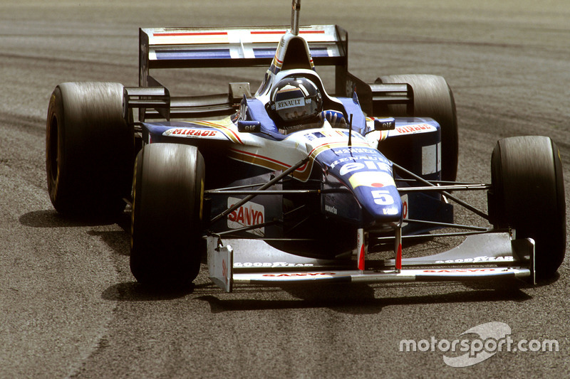 12. El Williams FW18 Renault de Fórmula 1