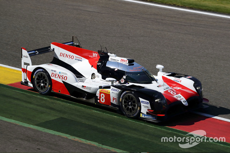 #8 Toyota Gazoo Racing Toyota TS050: Sébastien Buemi, Kazuki Nakajima, Fernando Alonso