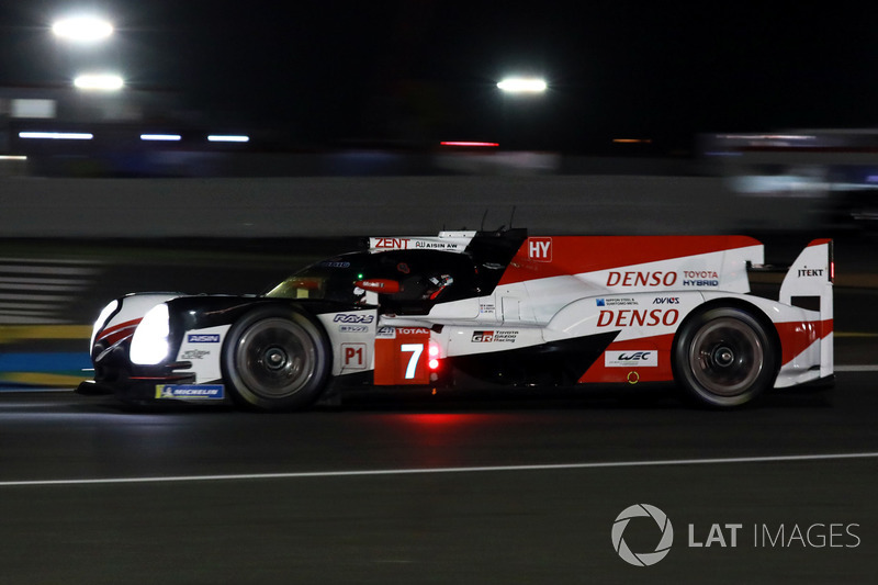 #7 Toyota Gazoo Racing Toyota TS050: Mike Conway, Kamui Kobayashi, Jose Maria Lopez