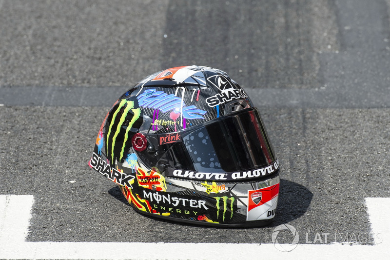 Helmet of Jorge Lorenzo, Ducati Team