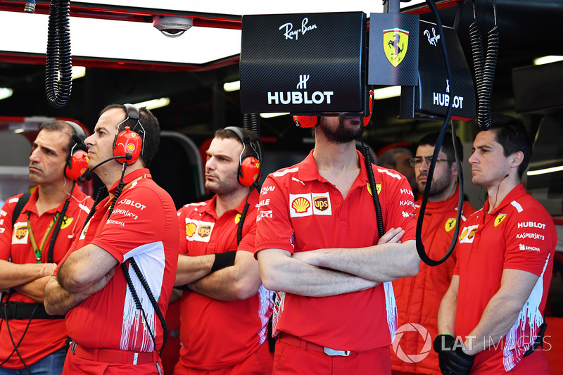 Ferrari mechanics