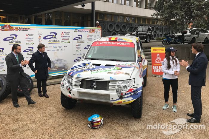 Cristina Gutiérrez durante la presentación