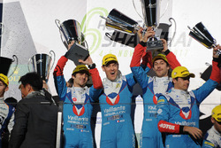 Podium LMP2: winners Julien Canal, Nicolas Prost, Bruno Senna, Vaillante