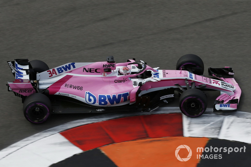 Nicholas Latifi était au volant de la Force India