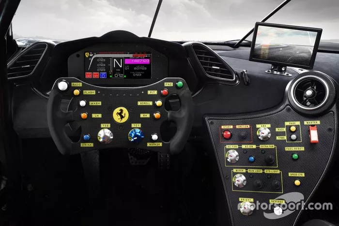Ferrari 488 Challenge Evo, dettaglio