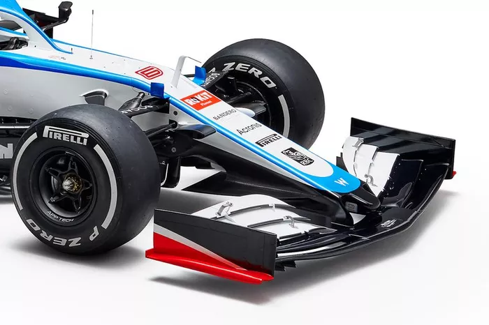 Detalle del Williams FW43