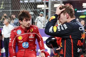 Charles Leclerc, Ferrari, Max Verstappen, Red Bull Racing