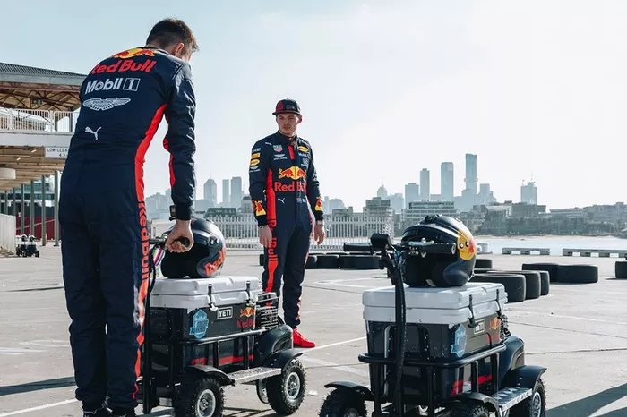 Max Verstappen, Red Bull Racing, Alex Albon, Red Bull Racing
