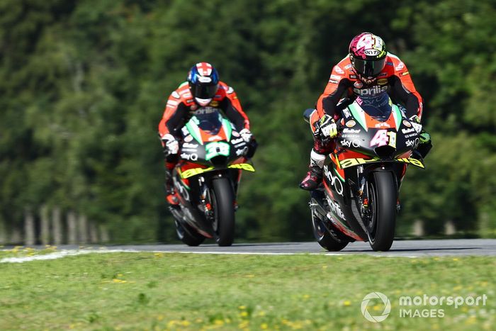 Aleix Espargaró, Aprilia Racing Team Gresini, Bradley Smith, Aprilia Racing Team Gresini
