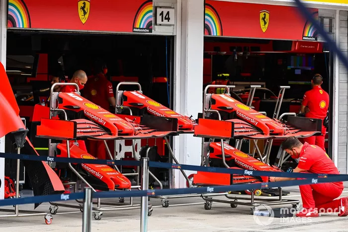 Detalles técnicos del Ferrari SF1000