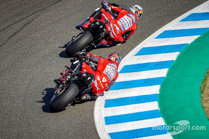 Andrea Dovizioso, Ducati Team, Danilo Petrucci, Ducati Team