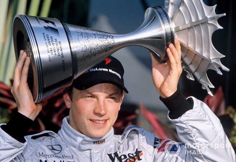 Race winner Kimi Raikkonen, McLaren