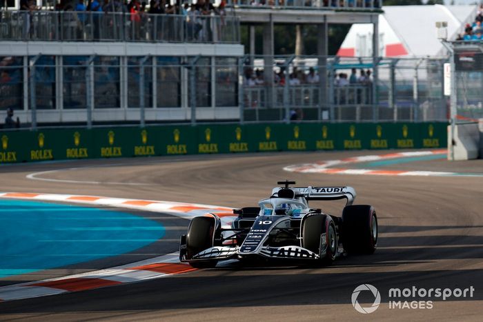 Pierre Gasly, AlphaTauri AT03.