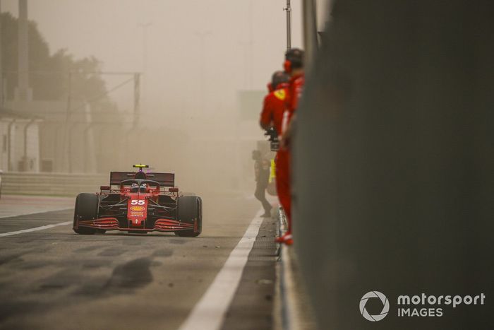 Carlos Sainz Jr., Ferrari SF21 