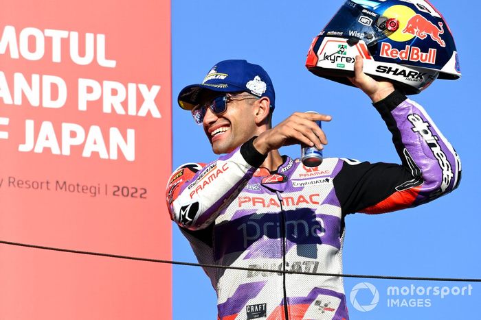 Podio: tercer lugar Jorge Martín, Pramac Racing 
