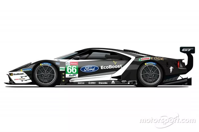 Livrée Ford GT pour les 24 Heures du Mans