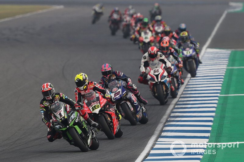 Jonathan Rea, Kawasaki Racing, Alvaro Bautista, Aruba.it Racing-Ducati SBK Team