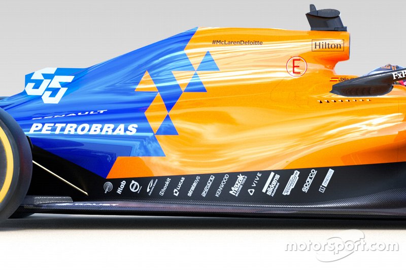 McLaren MCL34 detail