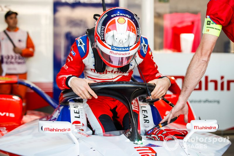 Jérôme d'Ambrosio, Mahindra Racing, sale sulla M5 Electro