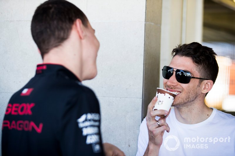 Edoardo Mortara  Venturi Formula E, parla con Raffaele Marciello, GEOX Dragon, Penske EV-3 