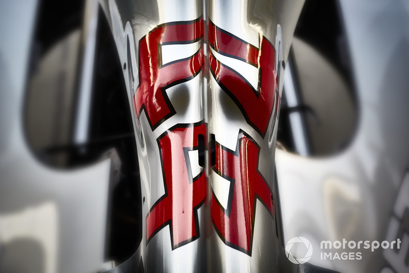 Vue de la monoplace de Lewis Hamilton, Mercedes AMG F1 W09 EQ Power+