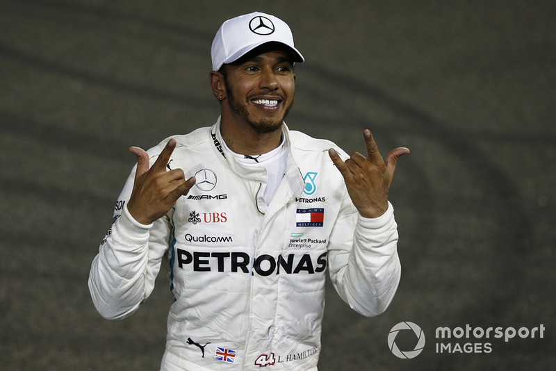 Ganador de la carrera Lewis Hamilton, Mercedes AMG F1 W09