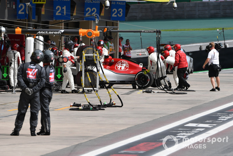 Marcus Ericsson, Sauber C37 abandonne